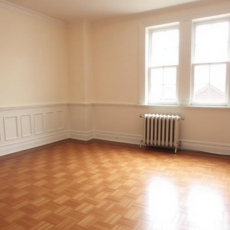 Living room — 27 Oak St · Apt B